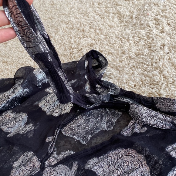 Zara sheer dress M - Picture 4 of 4